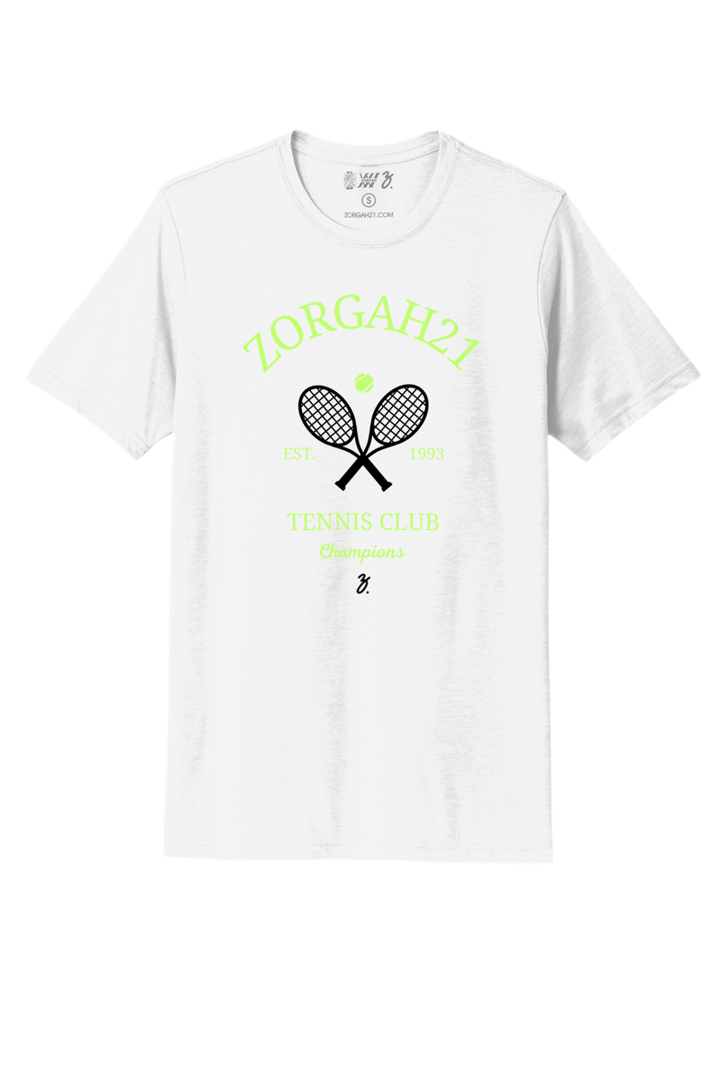 TENNIS CLUB TEE-WHITE