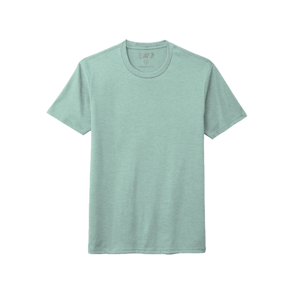 ESSENTIALS TEE-HEATHER SAGE