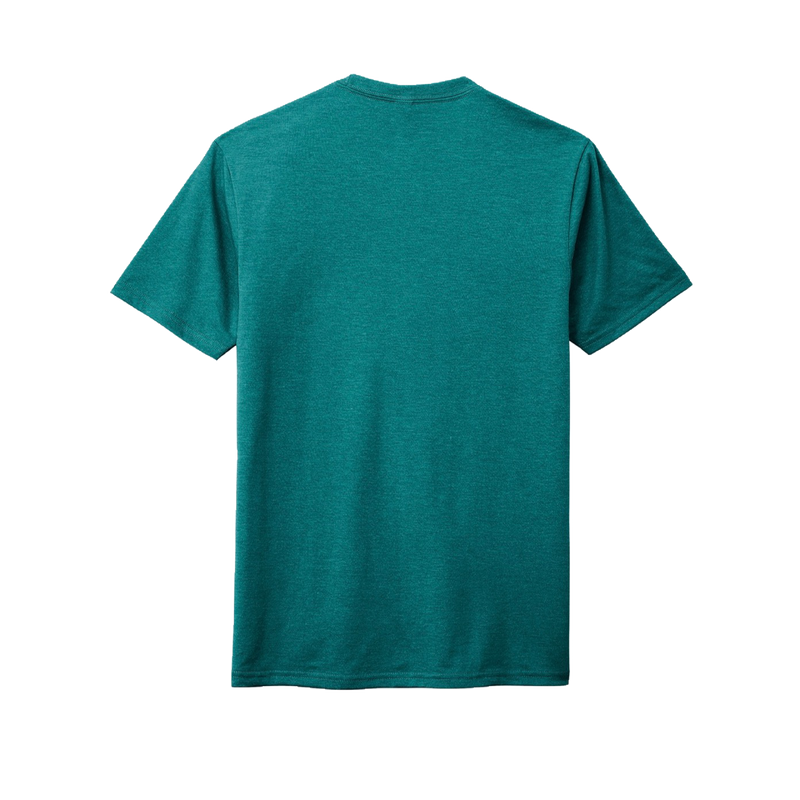 ESSENTIALS TEE-HEATHER TEAL