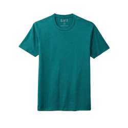 ESSENTIALS TEE-HEATHER TEAL