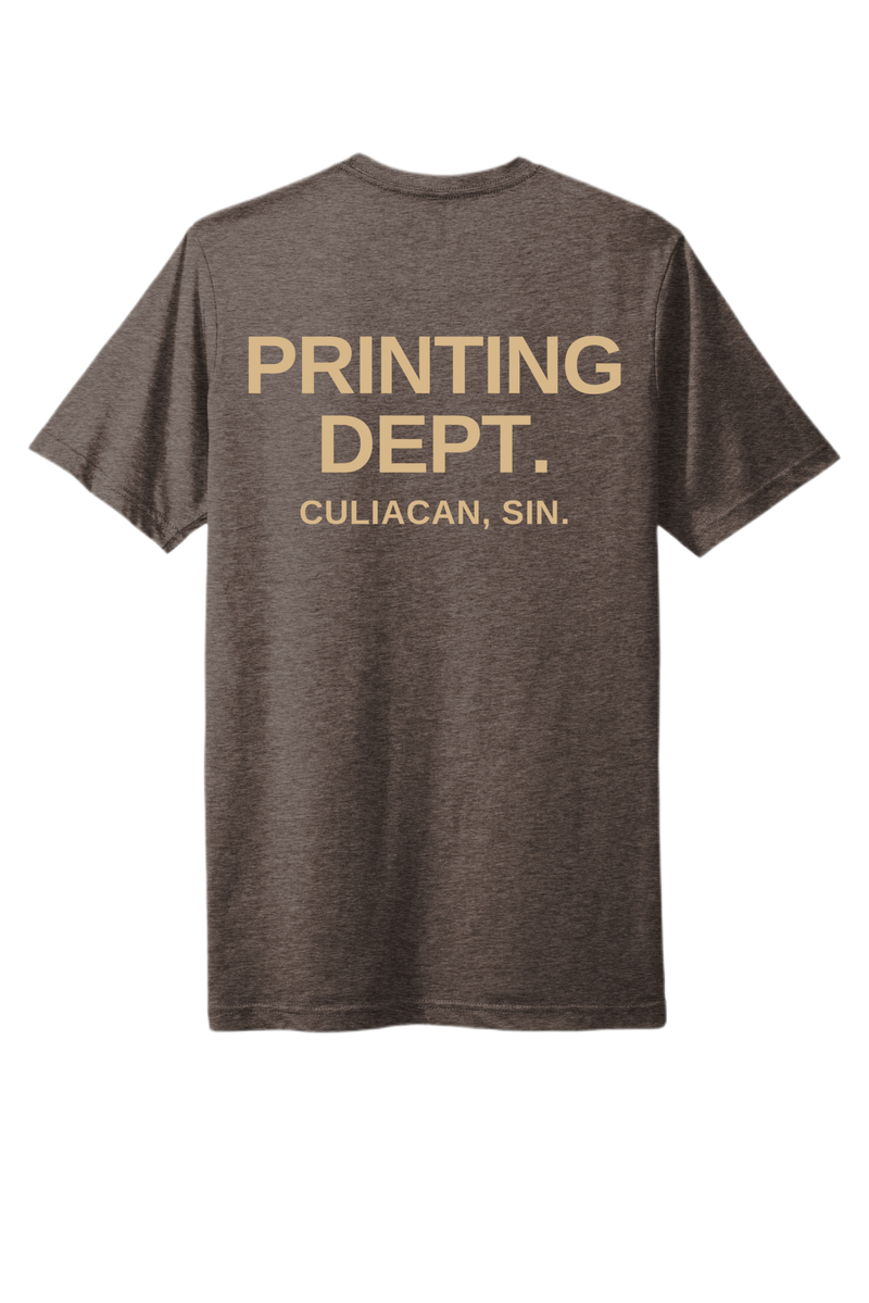 PRINTING DEPT. CULIACAN TEE