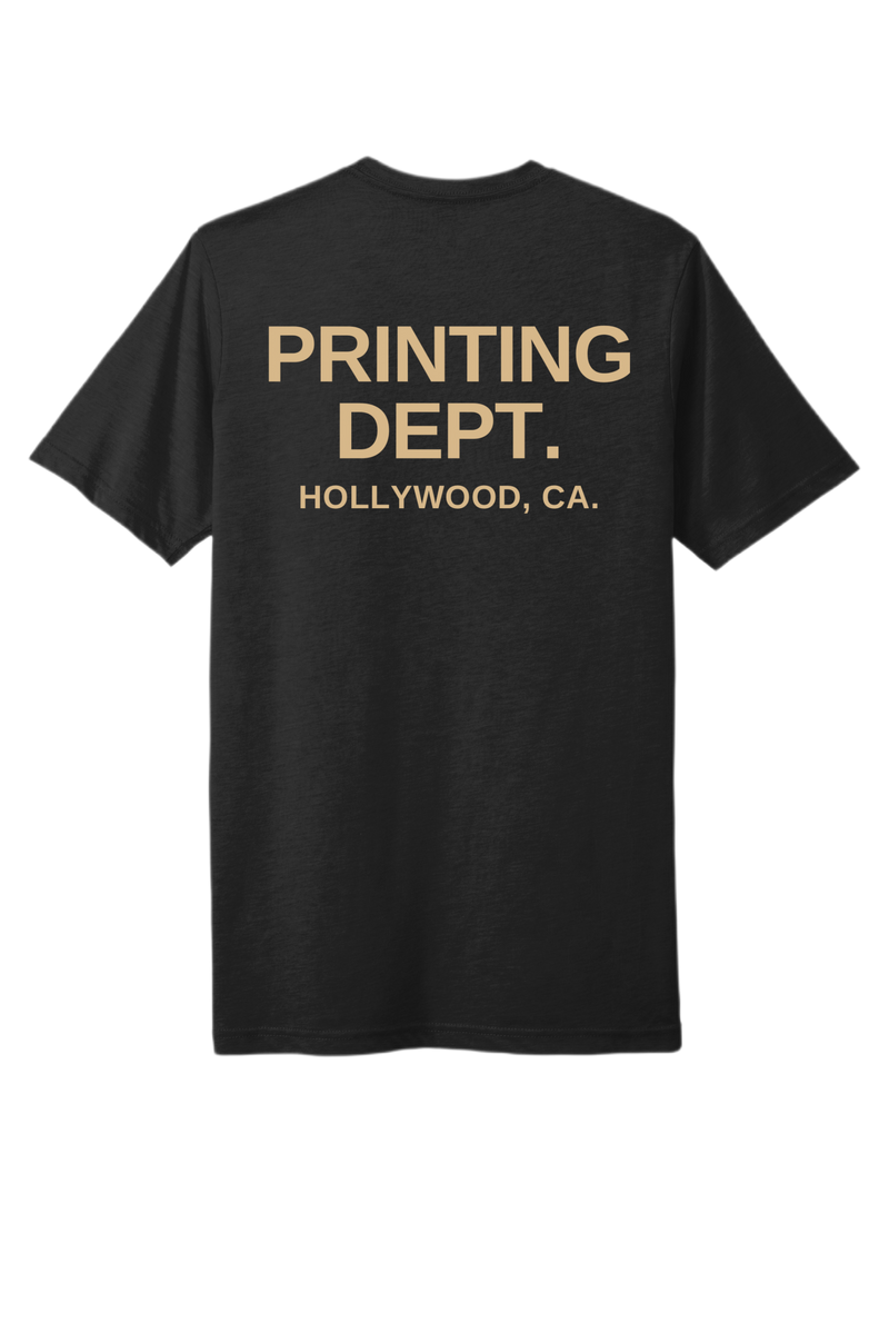 PRINTING DEPT. HOLLYWOOD TEE