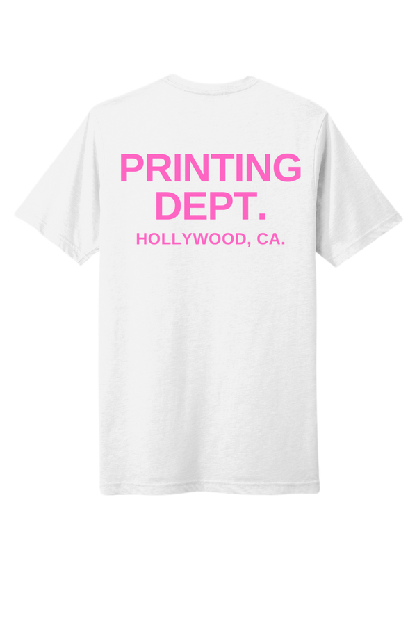 PRINTING DEPT. HOLLYWOOD TEE