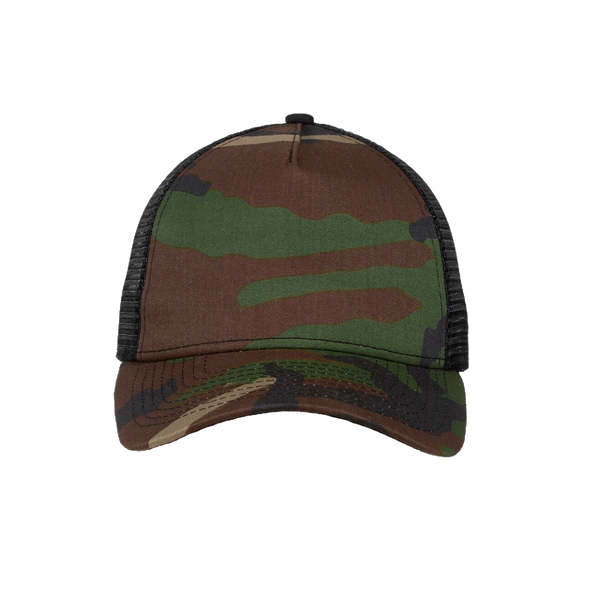 Plain Trucker Hat-Camo