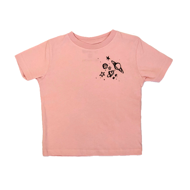 Planet Love Tee-Pink