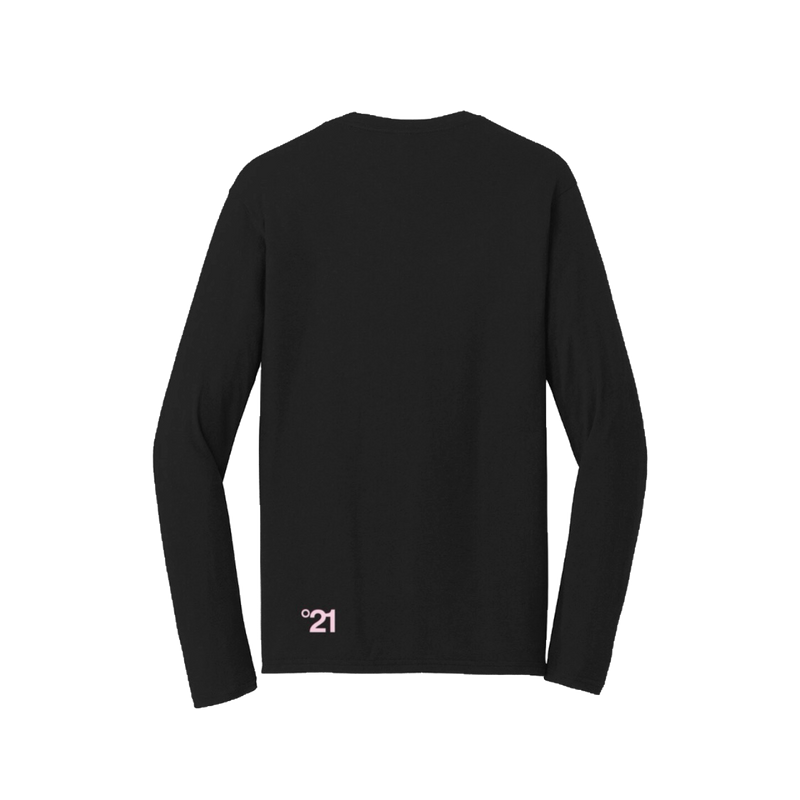 SIGLO °21 L/S TEE-BLACK