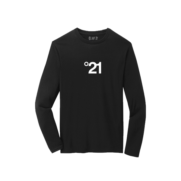 SIGLO °21 L/S TEE-BLACK