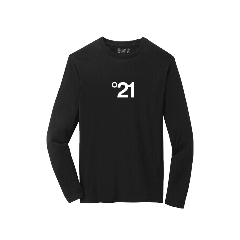 SIGLO °21 L/S TEE-BLACK