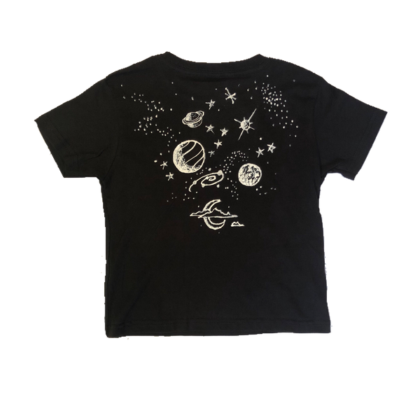 UFO Space Tee-Black